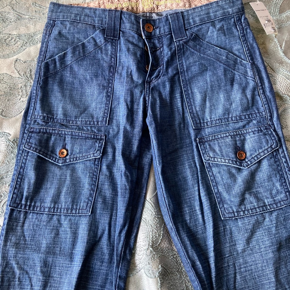 Rich and skinny cargo jeans